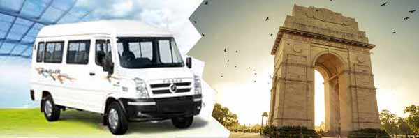 Delhi Tempo Traveller Hire Rental