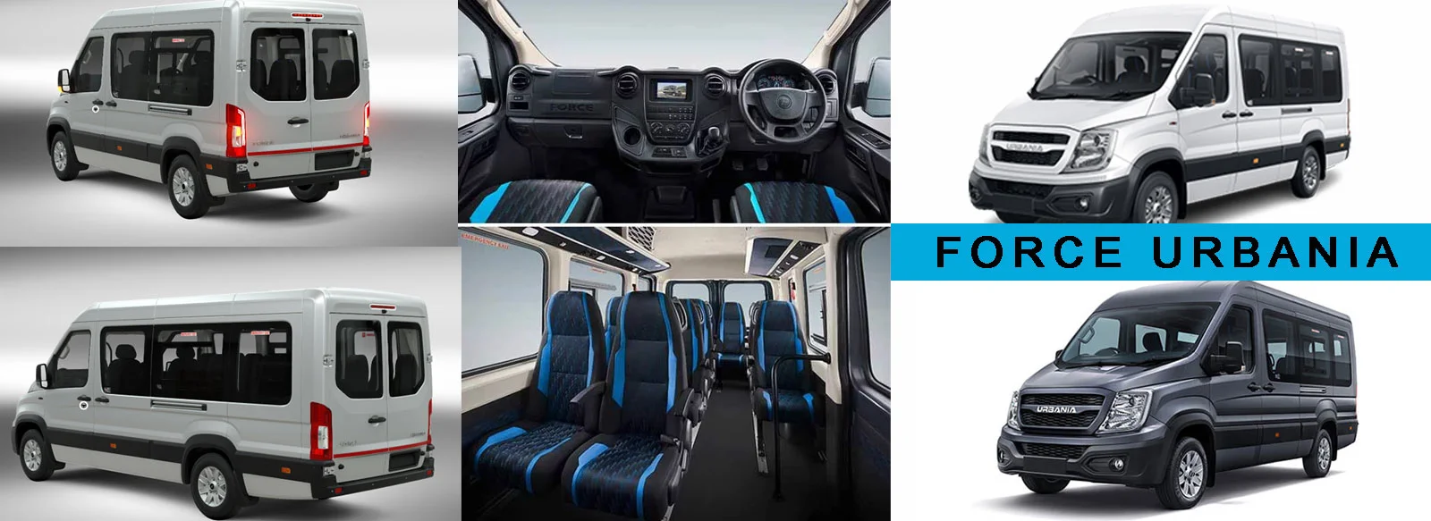 Force Urbania Luxury Van Hire in Rajasthan